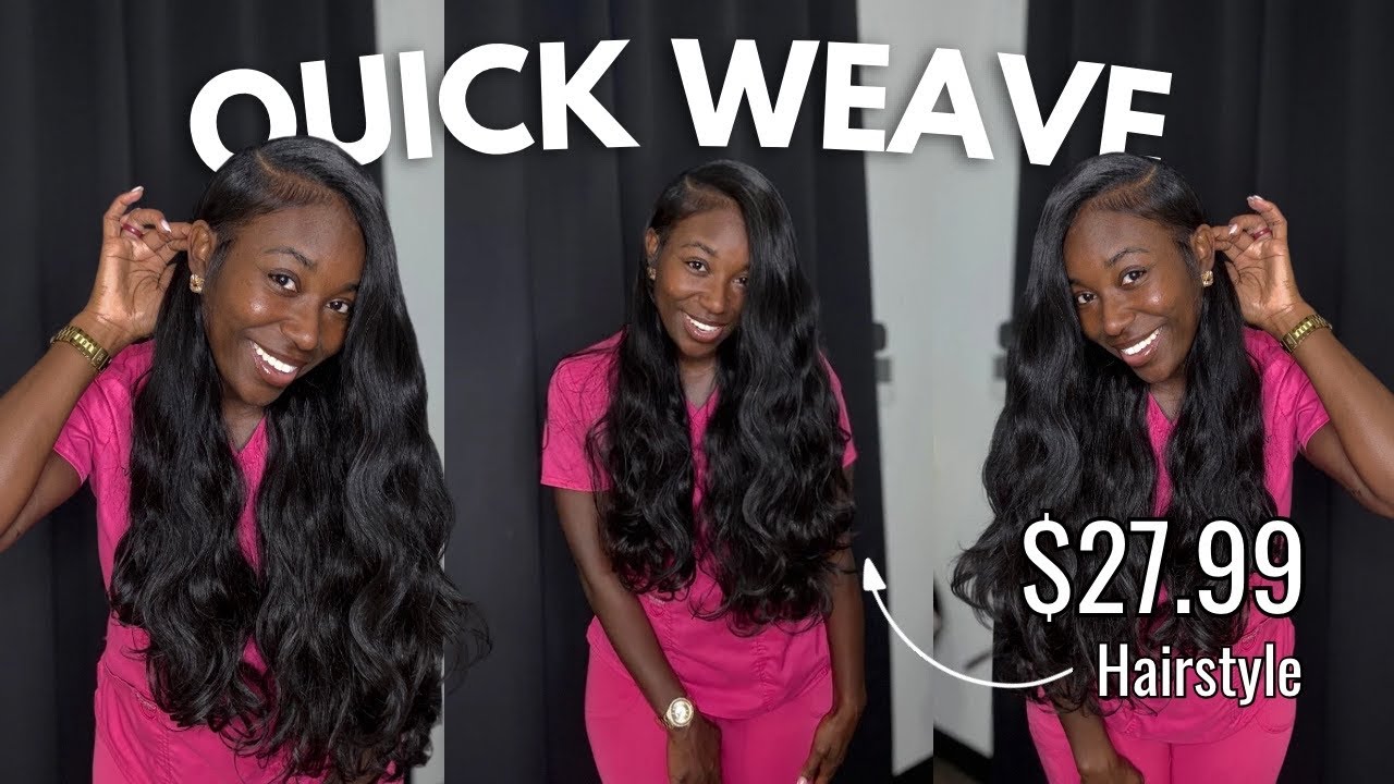 Affordable Quick Weave Install Using Organique Hair | Beginner Friendly & Natural Install 🔥